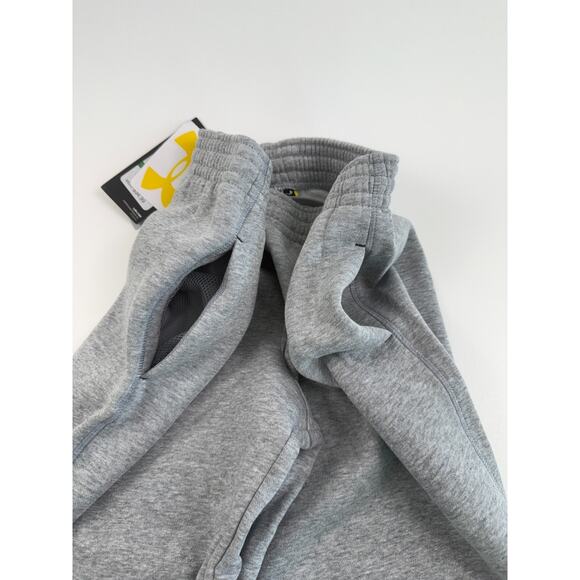 Under Armour Youth Boy Loose Fit Drawstring Gray Sweatpants w/Pocket  Sz L - Picture 6 of 14